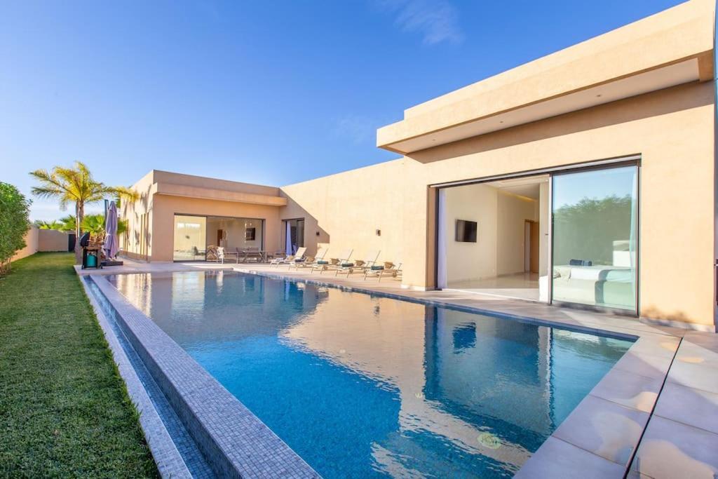 Villa Hawai, Ss Vis A Vis Avec Espace De Sport , Piscine Chauffee มาร์ราเกช ภายนอก รูปภาพ