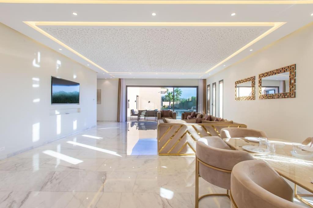 Villa Hawai, Ss Vis A Vis Avec Espace De Sport , Piscine Chauffee มาร์ราเกช ภายนอก รูปภาพ