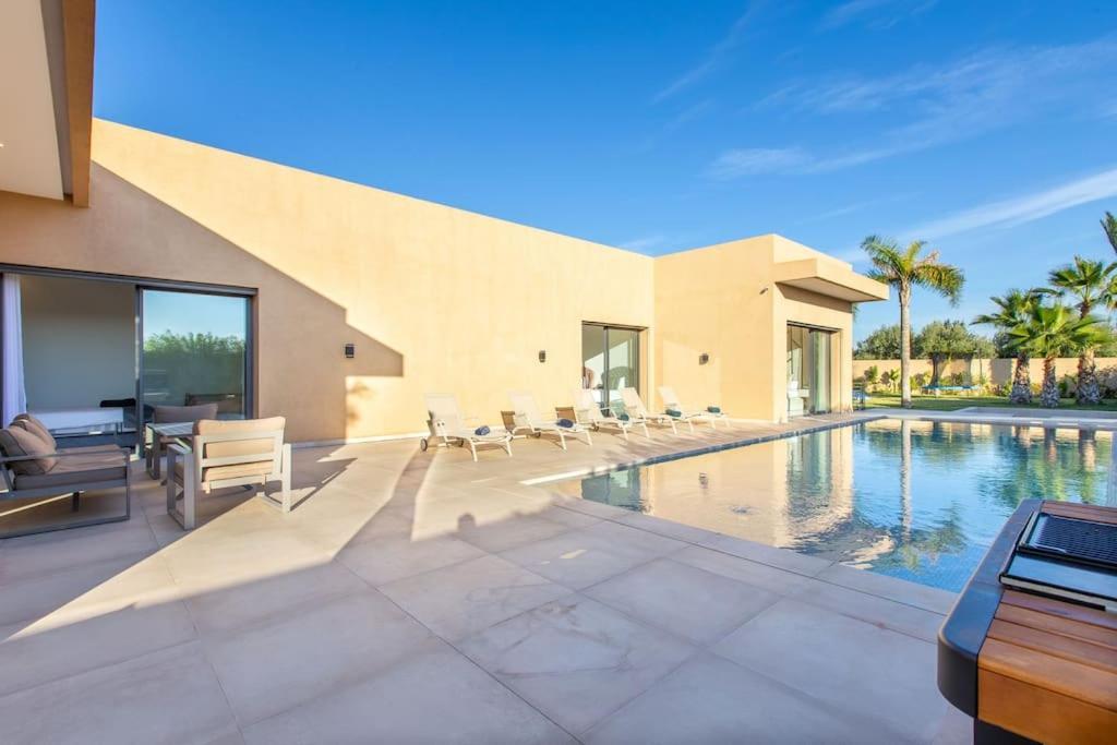 Villa Hawai, Ss Vis A Vis Avec Espace De Sport , Piscine Chauffee มาร์ราเกช ภายนอก รูปภาพ