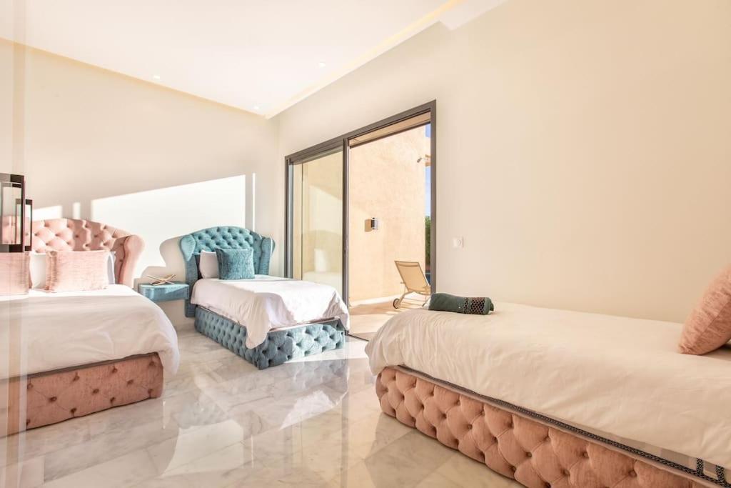 Villa Hawai, Ss Vis A Vis Avec Espace De Sport , Piscine Chauffee มาร์ราเกช ภายนอก รูปภาพ