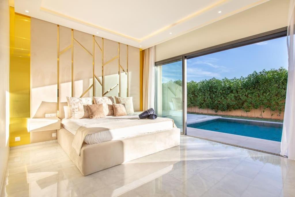 Villa Hawai, Ss Vis A Vis Avec Espace De Sport , Piscine Chauffee มาร์ราเกช ภายนอก รูปภาพ