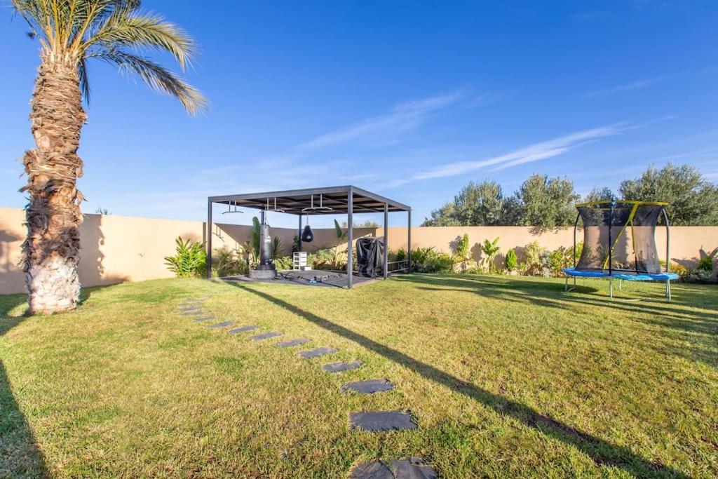 Villa Hawai, Ss Vis A Vis Avec Espace De Sport , Piscine Chauffee มาร์ราเกช ภายนอก รูปภาพ